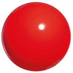 京耕儿童艺术体操球标准直径舞蹈女体操道具瑜伽健身用球 红色体操球+背包 更多瑜伽球尺寸