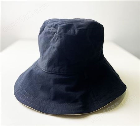 日系盆帽 双面遮脸 可折叠帽子 可定制 大沿防晒帽遮阳帽
