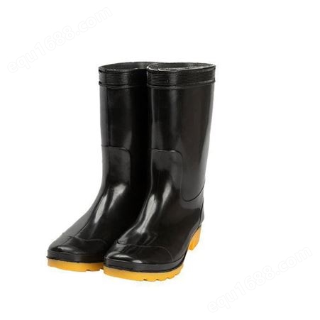 电工高压绝缘靴中筒橡胶绝缘雨鞋防电绝缘安全鞋应急救援雨鞋